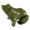 Geschnitzte chinesische Jade in Form eines Frosches, 1940er 1
