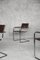 Bauhaus Leather Model MG5 Cantilever Side Chairs by Centro Studi for Matteo Grassi, 1960s, Set of 4 29