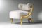 Armchair Gold on Wood from C.A. Spanish Handicraft, Immagine 1