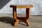 Art Deco Octagonal Coffee Table in Walnut & Marble Top with Geometric Inlays, 1920s 3