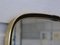 Vintage Model Monika Gold & Black Framed Mirror 3