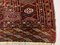 Antique Turkmen Tekke Main Rug in Red, Black & Beige 4