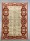 Afghan Handmade Wool Ziegler Chobi Rug in Red & Beige 1