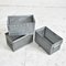 Perforated Vintage Metal Storage Crate Small Holes, Immagine 2