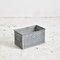 Perforated Vintage Metal Storage Crate Small Holes 1