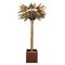 Large Vintage French Palm Tree Floor Lamp from Maison Jansen, 1970s 1