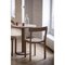 Galta Central Leg Walnut Round Table by SCMP Design Office 2