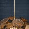 Large Mid-Century Italian Handmade Venetian Glass Sputnik Chandelier 9