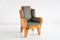 Cubist Armchair by Camillo Cerri for August Tobler, 1920s 3