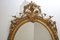 Specchio da parete grande in legno dorato, XIX secolo, Immagine 7