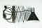 Vintage Chrome Scissor Sconce, 1960s, Image 7