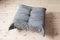 Set of Grey Microfiber Togo Pouf and 2-Seat Sofa by Michel Ducaroy for Ligne Roset 3