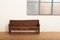 Antique Solid Wood Bench with Small Drawer, Image 14