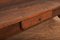 Antique Solid Wood Bench with Small Drawer 10