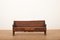 Antique Solid Wood Bench with Small Drawer 2