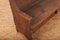 Panca antica in legno massiccio con piccolo cassetto, Immagine 7
