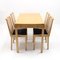 Dining Set with Table & 4 Chairs by Axel Einar Hjorth for Nordiska Kompaniet, 1930s, Set of 5, Image 5