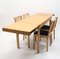 Dining Set with Table & 4 Chairs by Axel Einar Hjorth for Nordiska Kompaniet, 1930s, Set of 5, Image 3