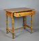 Antique French Faux Bamboo Side Table 10