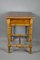 Antique French Faux Bamboo Side Table 2