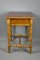 Antique French Faux Bamboo Side Table, Image 2