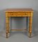 Antique French Faux Bamboo Side Table, Immagine 1