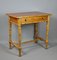 Antique French Faux Bamboo Side Table, Immagine 13