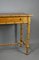 Antique French Faux Bamboo Side Table 9