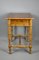 Antique French Faux Bamboo Side Table 12
