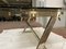 Italian Regency Style Steel & Smoked Crystal Desk by Romeo Rega, 1970s 6