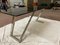 Italian Regency Style Steel & Smoked Crystal Desk by Romeo Rega, 1970s, Image 4