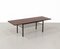 Mid-Century Rosewood and Metal Base Coffee Table, 1960s, Immagine 1