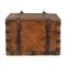 Wooden Chest with Metal Fittings and Handles 1