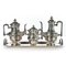 Tea and Coffee Set in Silver-Plated Metal 1