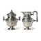 Tea and Coffee Set in Silver-Plated Metal 4