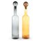 Colored Glass Decanters, Set of 2 1