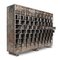 Large Industrial Cabinet with 100 Metal Lockers 2