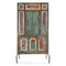 Door with Patinated Wooden Bars on a Pedestal 1