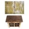 Patinated Wooden Furniture with 4 Compartments and 2 Drawers, Image 4