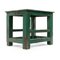 Green Table in Patinated Wood 1