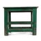 Green Table in Patinated Wood 3