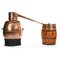 19 Century Copper Distillery Alembic Barrel 1