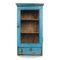 Wooden Showcase with Blue Patina, Image 1