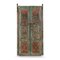 Vintage Weathered Polychrome Wooden Door 1