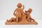 19th Century Belgian Ceramic Sculpture with a Group of Playing Putti's 5