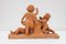 19th Century Belgian Ceramic Sculpture with a Group of Playing Putti's, Image 5