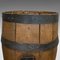 Englischer Antiker Englischer Eichenholz Whiskey Barrel 7