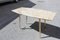 Italian Octagonal Marble and Brass Coffee Table, 1950s, Image 2