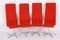 Sillas de comedor danesas de Arne Jacobsen para Fritz Hansen, años 80. Juego de 4, Imagen 1