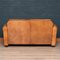 Vintage Dutch 2-Seater Tan Leather Sofa, 1980s 10